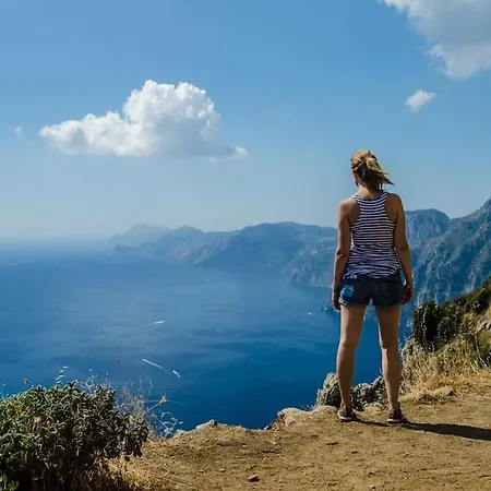 Amalfi Coast, Positano, Sorrento, Capri, Garden, Carcara Holiday home Colli di Fontanelle